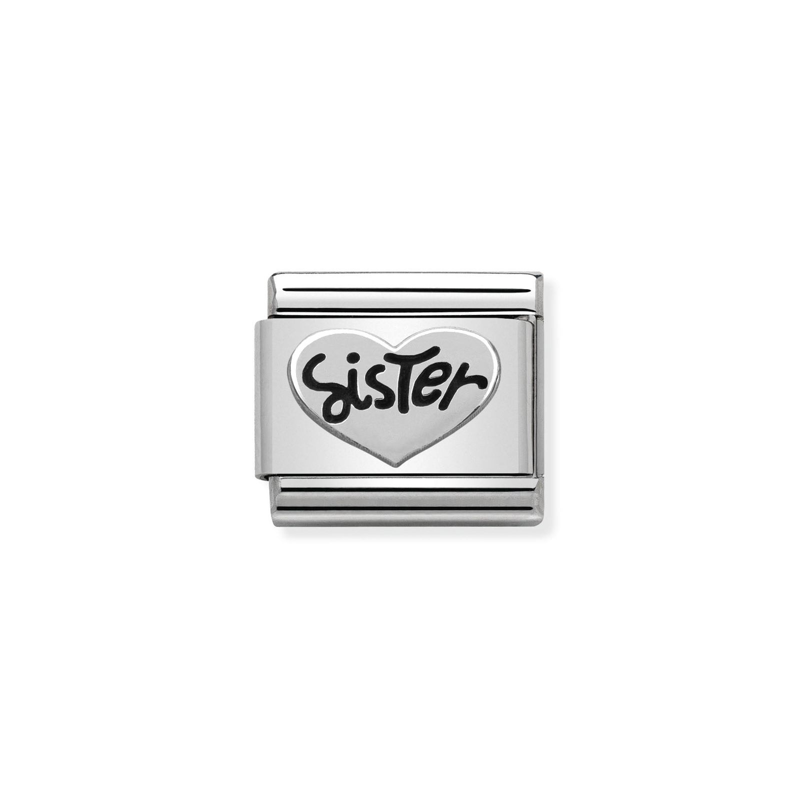 Nomination 330101/11 Composable Classic OXIDIZED SYMBOLS In Jewellery