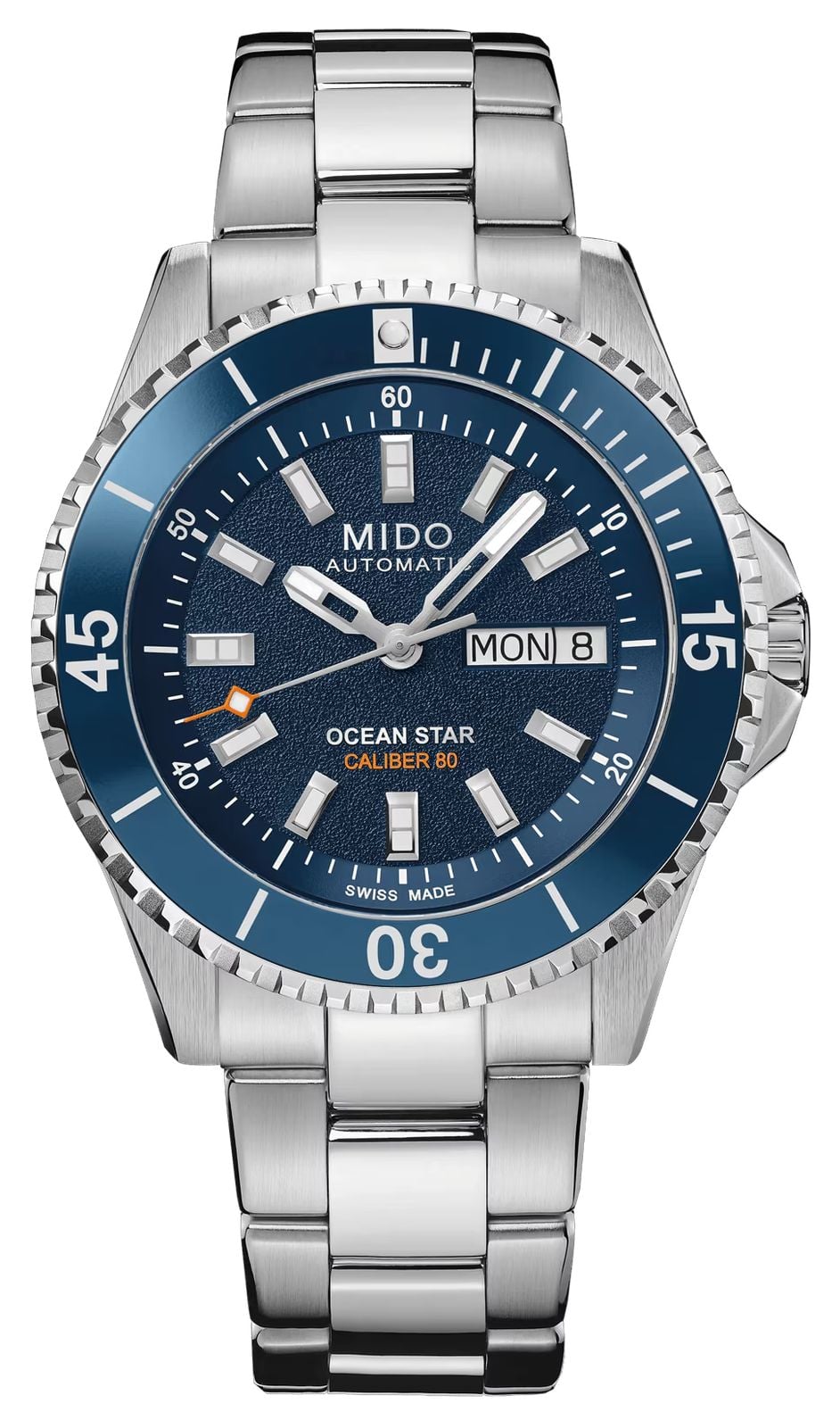 MIDO M0269301104100 Ocean Star 200 Automatic (41mm) Textured Watch