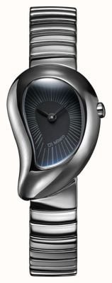 D1 Milano Dropmist (23mm) Matte Black Dial / Black PVD Stainless Steel Bracelet DRBL03