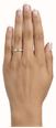 0.25ct Round Brilliant Natural Diamonds 9ct Yellow Gold Ring J86056 - alternate view 4