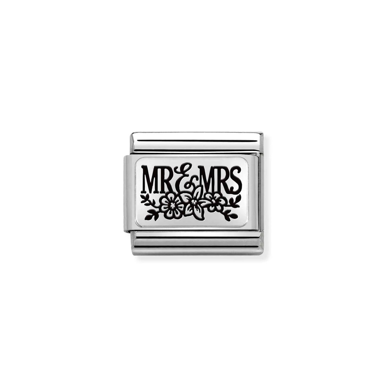 Nomination 330111/15 Classic PLATES Steel And Silver 925 MR Jewellery