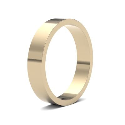 James Moore Wedding Ring  | 4mm | Light | Size Flat | AG_4LLF-9Y AG_4LLF-9Y