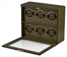 WOLF Wolf Earth 6 Piece Watch Winder in Olive 191641 - alternate view 3
