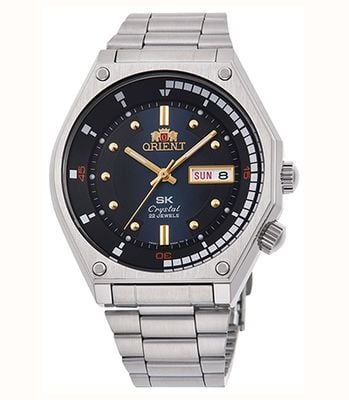 Orient Neo-70's Mechanical (42mm) Blue Gradient Dial / Stainless Steel Bracelet RA-AA0B03L39B
