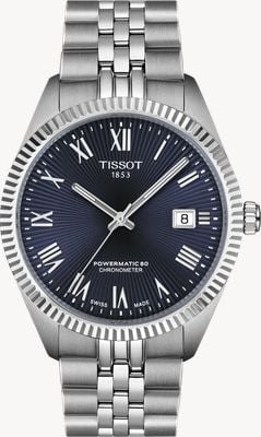 Tissot Ballade Automatic Chronometer (39mm) Blue Dial / Stainless Steel Bracelet T1564081104300