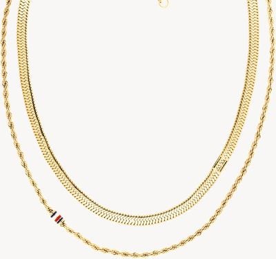 Tommy Hilfiger Women's Layered Set Necklace Gold 2780980