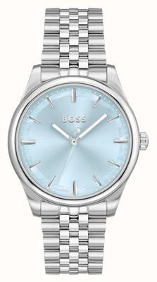 BOSS Women's Graceful Light Blue Dial / Stainless Steel Bracelet 1502777