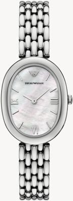 Emporio Armani Two-Hand Quartz (26mm) Mother-of-Pearl Dial / Stainless Steel Bracelet AR11706