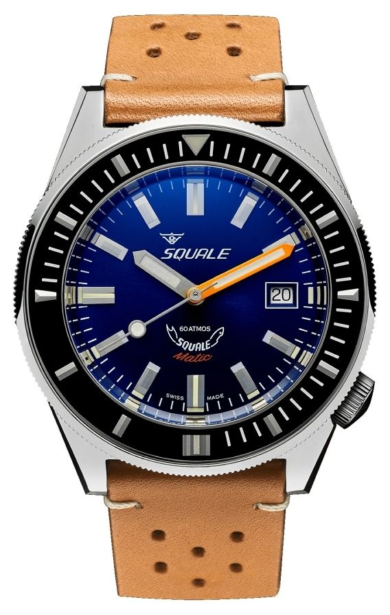 Squale MATICXSB.PTC Matic Dark Blue (44mm) Blue Sunray Dial Watch