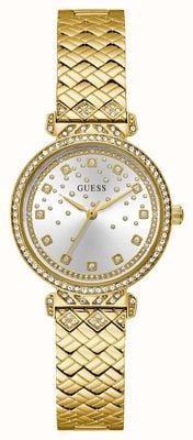 Guess Women's ENCHANTMENT (32mm) Silver Dial / Gold-Tone Stainless Steel GW0763L2