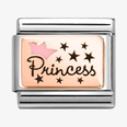 Nomination Classic Crown Rose Gold & Steel Charm 430204/02