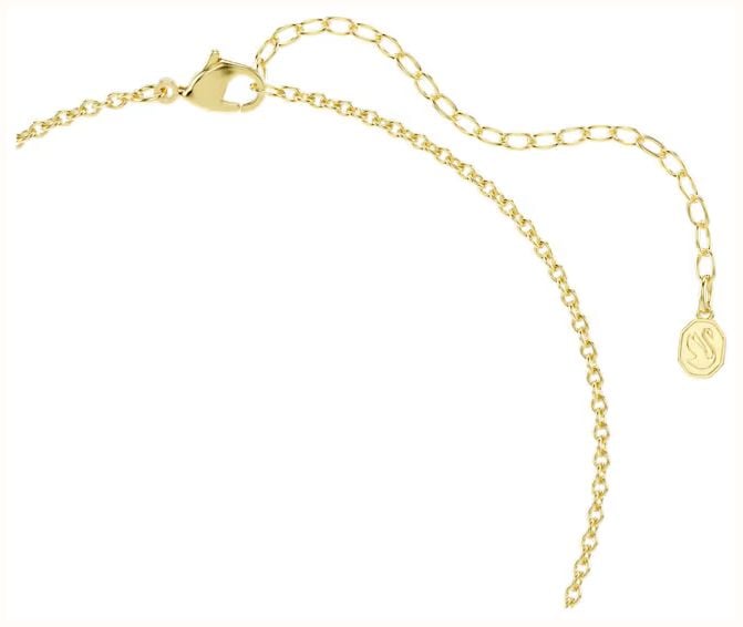 Swarovski Swarovski Imber Necklace, Mixed Cuts, Multicoloured, 18K Gold Finish 5753274 - alternate view 3