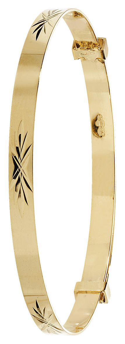 James Moore TH BN130/2 9ct Yellow Gold Expendable 3mm Babies Jewellery