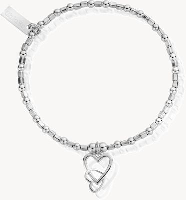 ChloBo Women's | Interlocking Love Heart | Bracelet SBCFB572