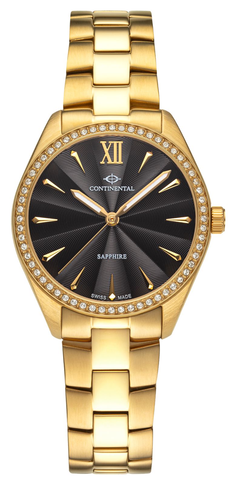 Continental 22508-LT202431 Crystal Round (32.5mm) Textured Watch