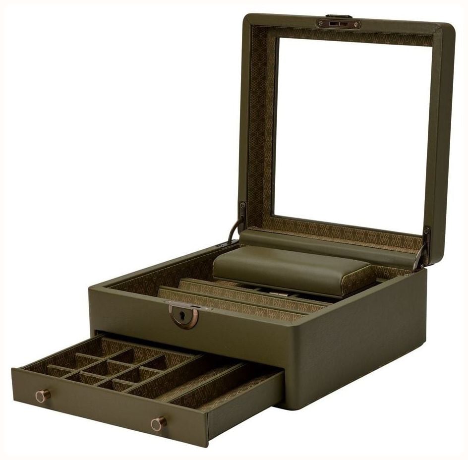 WOLF Earth Watch Stand Box Olive 190741 190741 - alternate view 6