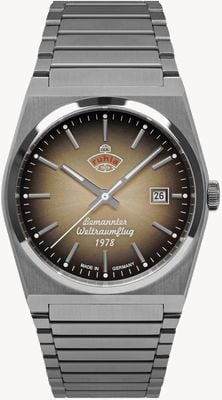 RUHLA Space Control Automatic (40mm) Space Brown Dial / Stainless Steel 4660M2