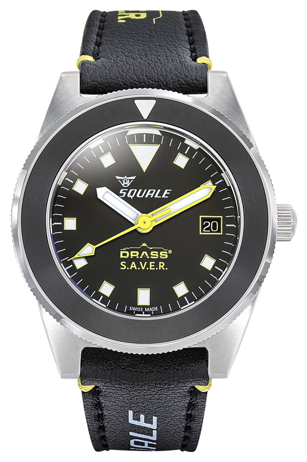 Squale VONDSSSAVS Drass S.A.V.E.R. Automatic (41.5mm) Black Watch