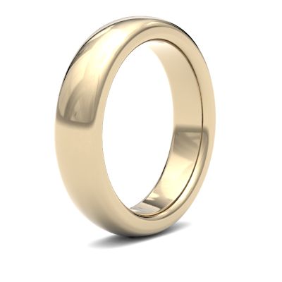 James Moore Wedding Rings | 9ct Yellow Gold | 5mm | ExtraHeavy | Premium Court | AG_5GZP-9Y