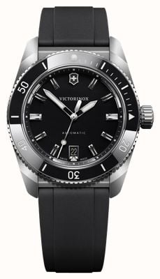 Victorinox Maverick Automatic (39mm) Black Dial / Black Rubber Strap 242104