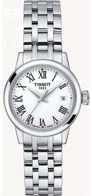Tissot Classic Dream Quartz (28mm) White Dial / Stainless Steel Bracelet T1292101101300