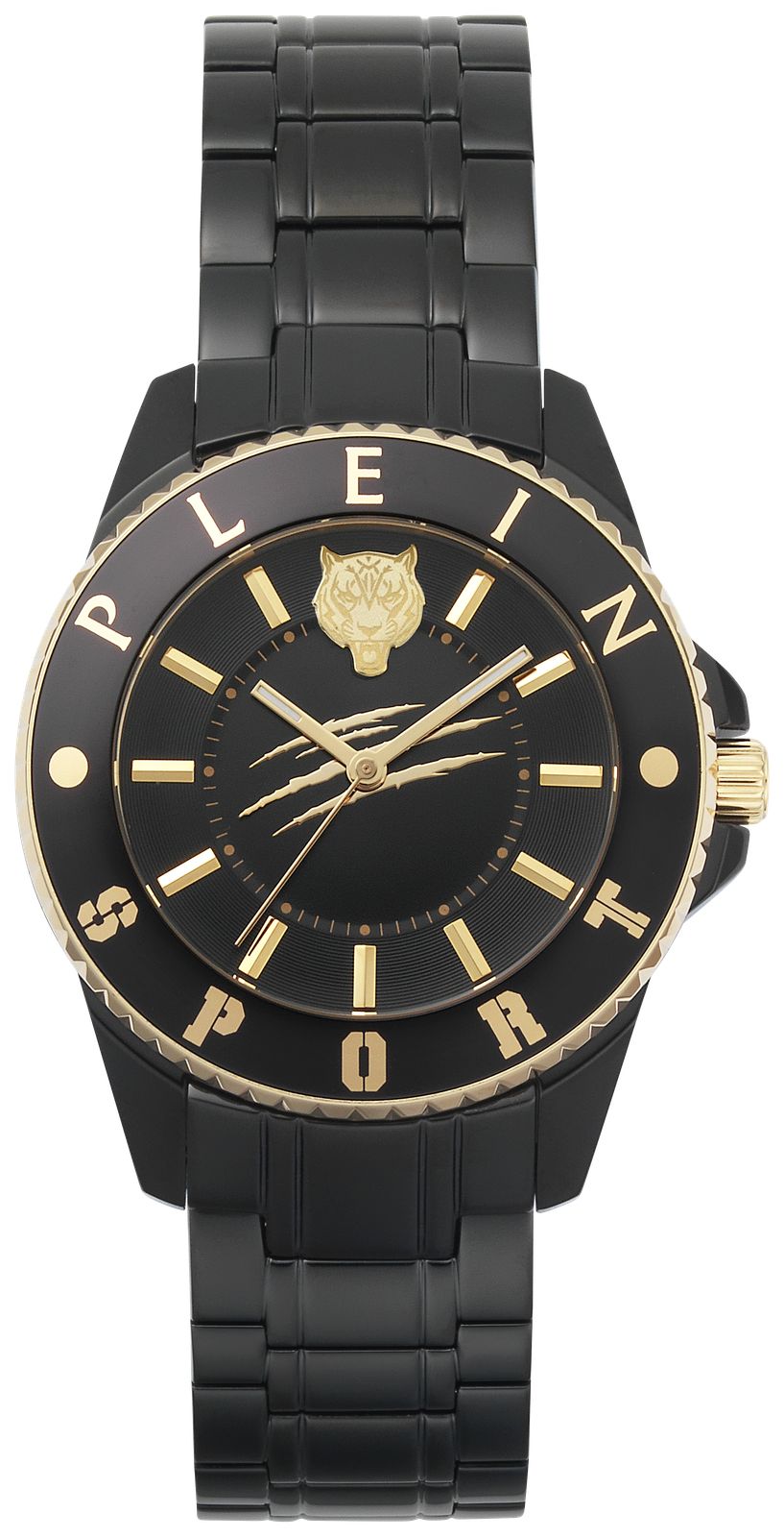 Plein Sport PSKBA1023 GLAM 3-Hand (40mm) Black Dial / Black Watch