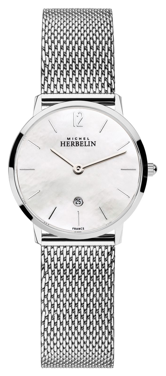 Herbelin 16915AP19B City (30.5mm) Mother of Pearl Dial / Watch