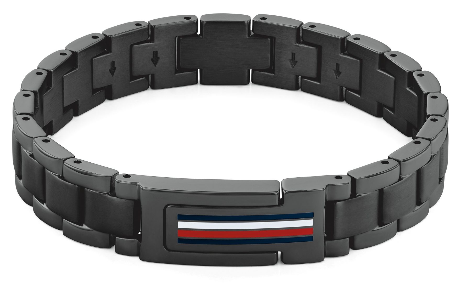 Tommy Hilfiger 2790597 Men's Mason Black-Tone Stainless Jewellery