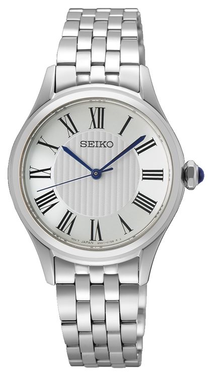 Seiko SUR609P1 Caprice Quartz (29.6mm) White Dial / Watch