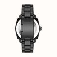 Fossil Machine 41 mm Three-Hand Date Black Stainless Steel Watch FS6186 - alternate view 3