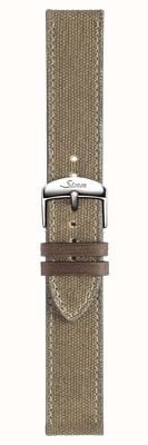 Sinn Sand-Coloured Canvas Leather Strap (20mm) - STRAP ONLY BK52205002403A