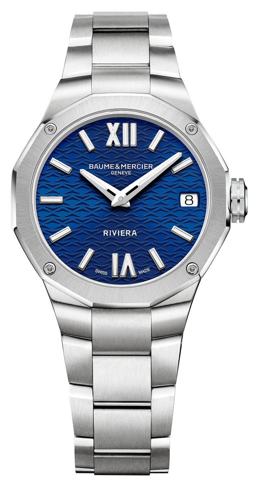 Baume & Mercier 10727 Women’s Riviera Quartz (33mm) Blue Watch