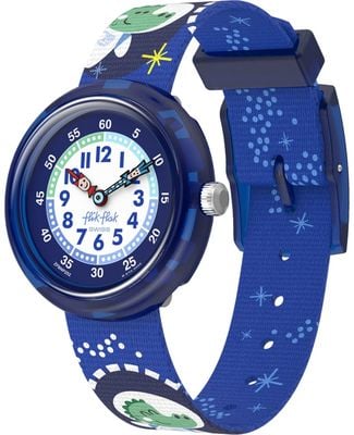 Flik Flak Astronaut-themed Swiss-made Quartz Croconautas Children's FBNP252