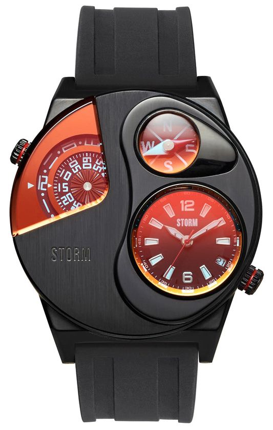 STORM 47538/SL/R Men's Navitrek (45mm) Slate Red Dial / Watch