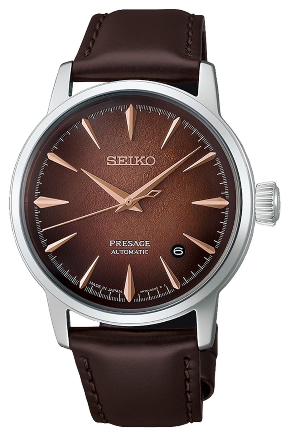 Seiko HCB003J1 Presage Cocktail Time Crushed Ice âWhisky Watch