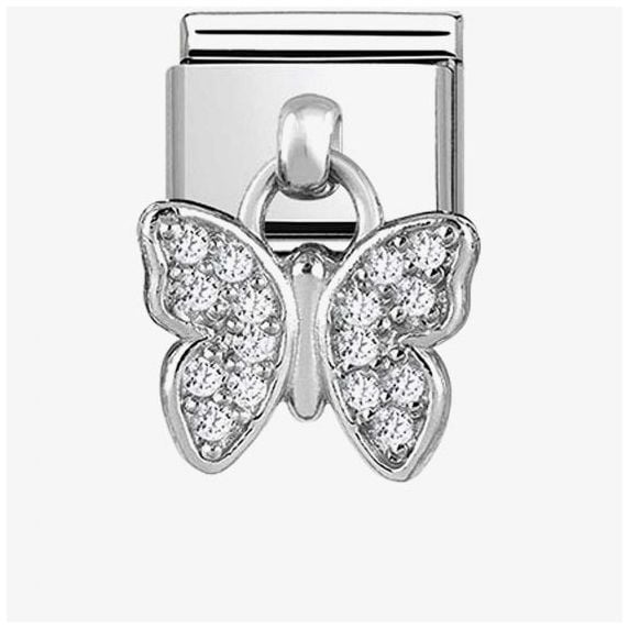 Nomination 331800/16 Classic Butterfly Crystal Set Sterling Jewellery