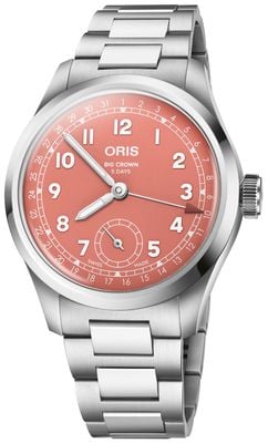 ORIS Big Crown Pointer Date Calibre 403 Automatic (40mm) Terracotta Dial / Stainless Steel Bracelet 01 403 7799 4068-07 8 20 06