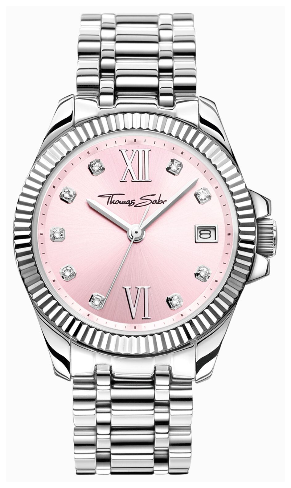 Thomas Sabo WA0401-201-204-33 Divine Crystal (33mm) Pink Watch