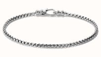Thomas Sabo Thomas Sabo Rebel Steel Stainless Steel 2.70 mm Box Chain Bracelet (18 cm) A2249-S01-53-L18