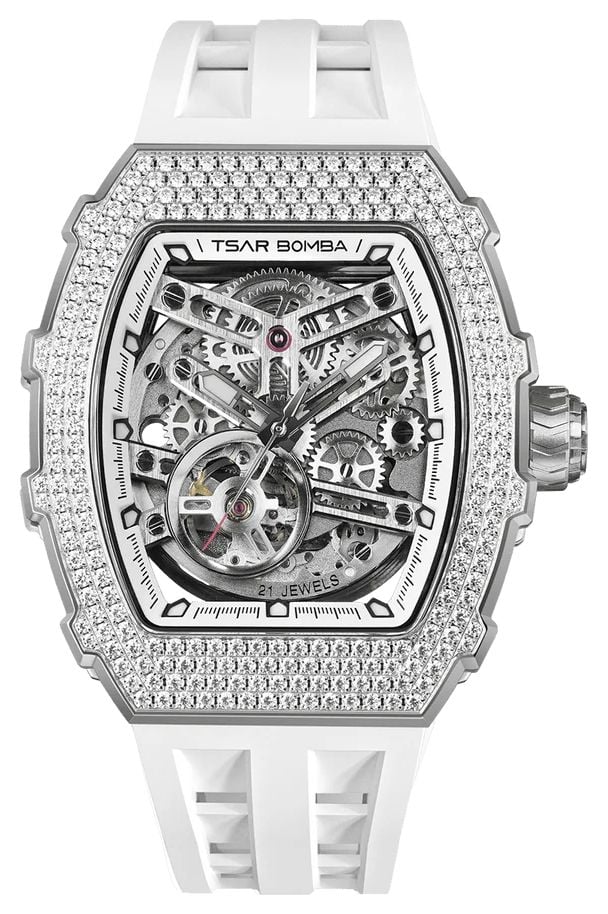 TSAR BOMBA TB8208D-11 Elemental Series Crystal Automatic ( Watch
