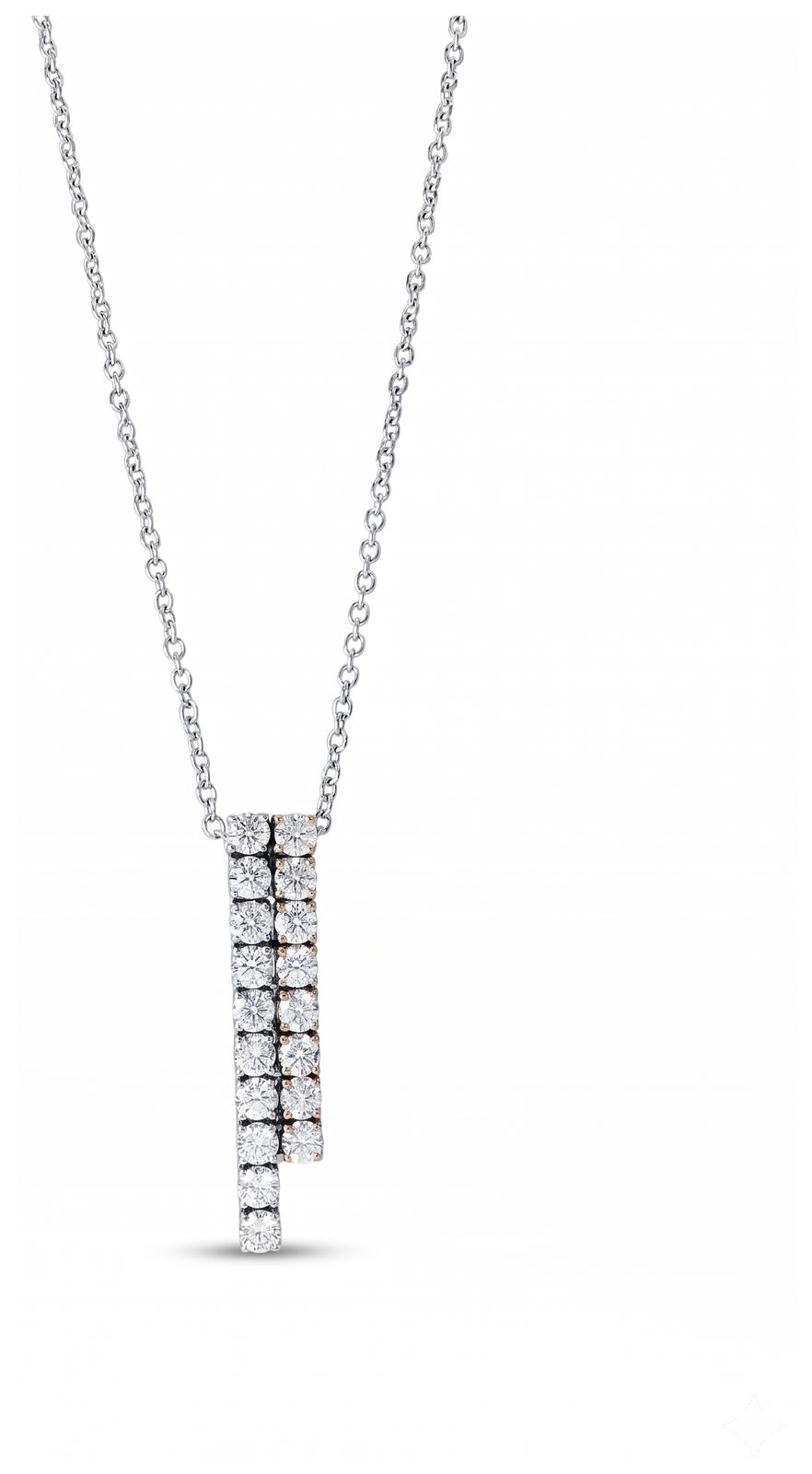 James Moore & Co SLPD3RD150 18ct White And Yellow Gold Jewellery