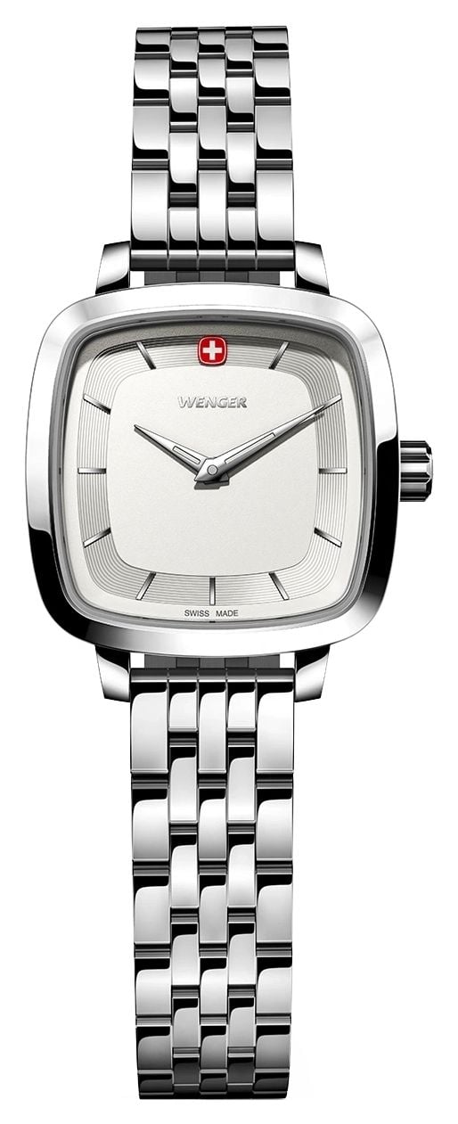 Wenger 01.1911.101 Vintage Classic Quartz (27mm) Silver Watch