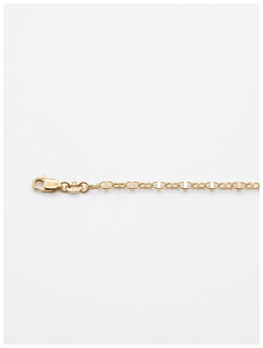 James Moore HMAR-260-9Y-16 9ct Yellow Gold Semi Solid Marina Jewellery