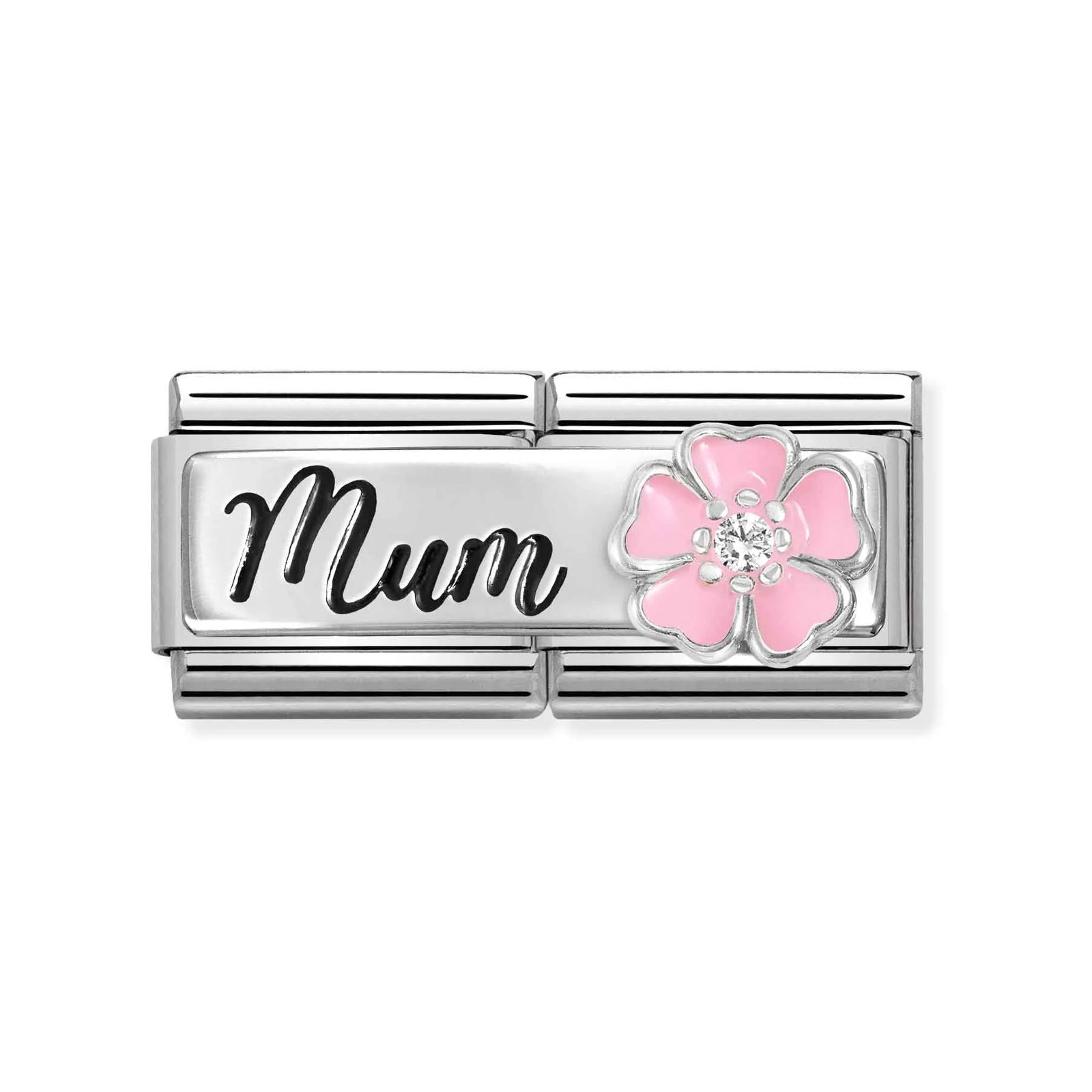 Nomination 330734/18 Classic Mum Steel Enamel Charm Jewellery