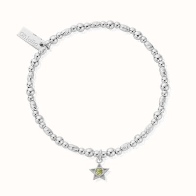 ChloBo August Birthstone Bracelet - 925 Sterling Silver SBBCB3494