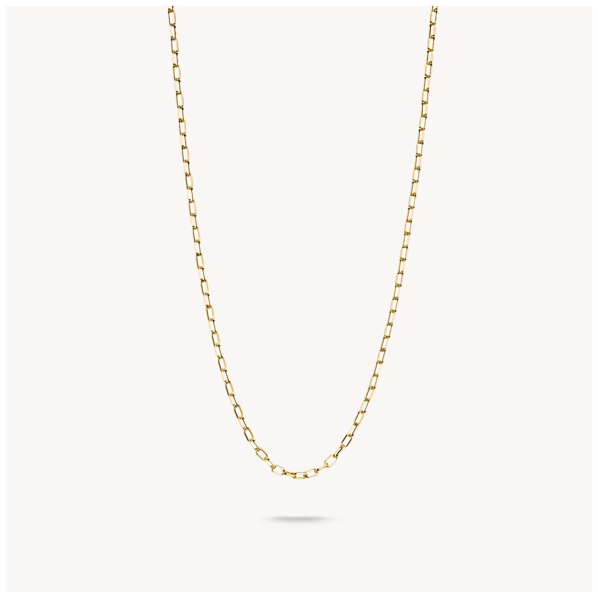 Thomas Sabo KE2328-413-39-L45V Charm Necklace Paperclip Gold Jewellery
