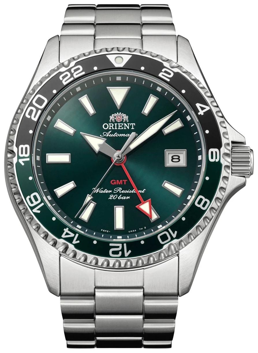 Orient RA-BC0002E30B Men's Sports Automatic Green Dial Watch
