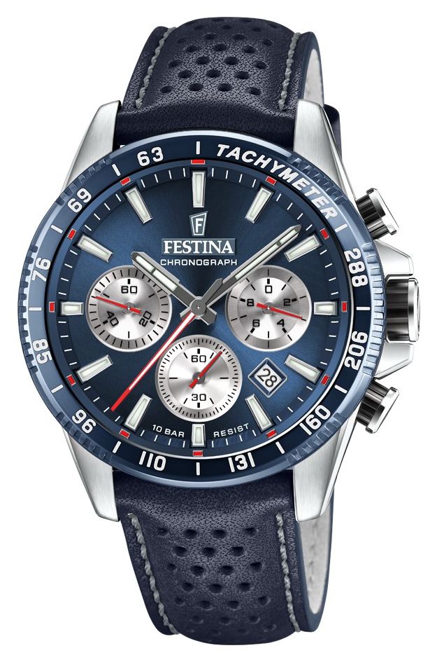 Festina F20561/2 Men's Chronograph | Blue Dial | Blue Watch