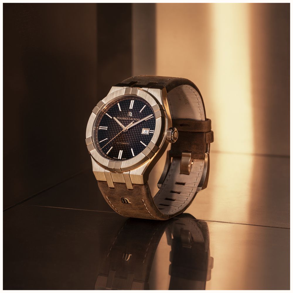 Maurice Lacroix Aikon Automatic Bronze Limited Edition (42mm) Smoked ...