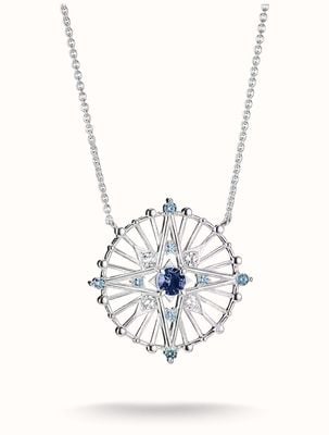 Thomas Sabo Talisman Necklace with blue stones KE2393-166-1-L45V